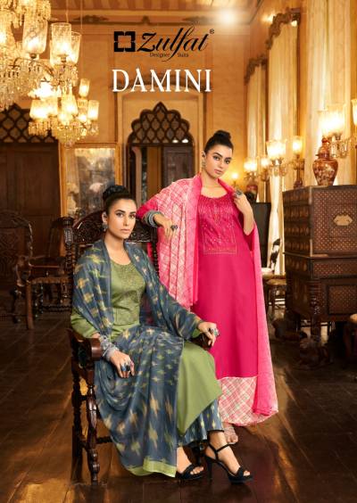 Damini By Zulfat Designer Jam Cotton Summer Wear Salwar Kameez Collection